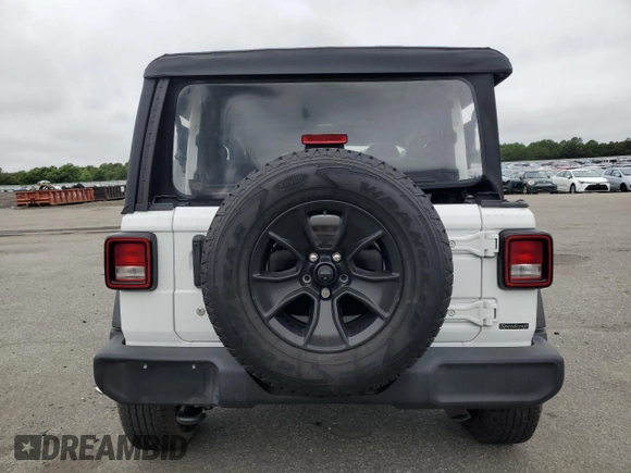 2018 Jeep Wrangler Sport z VIN 1C4GJXAG6JW168823, wystawiony jako Copart lot #64035115 z przebiegiem 90 387 mil mil oraz Szkoda całkowita • Salvage title. Historia ofert i sprzedaży dostępna na DreamBid. Obrazek 6.