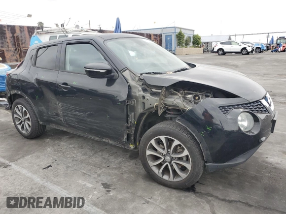 2017 Nissan Juke SL with VIN JN8AF5MR4HT700787, listed as a Copart auction lot 54114155 with 78,136 mi miles and Salvage Title. Bid and sale history available at carsss.com. Image 4.