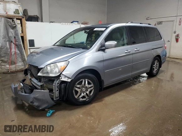 2006 Honda Odyssey EX-L с VIN 5FNRL38626B113144, выставлен на аукционе Copart как лот 50885005 с пробегом 127 231 миль миль и Списание • Salvage title. История ставок и продаж доступна на DreamBid. Изображение 1.