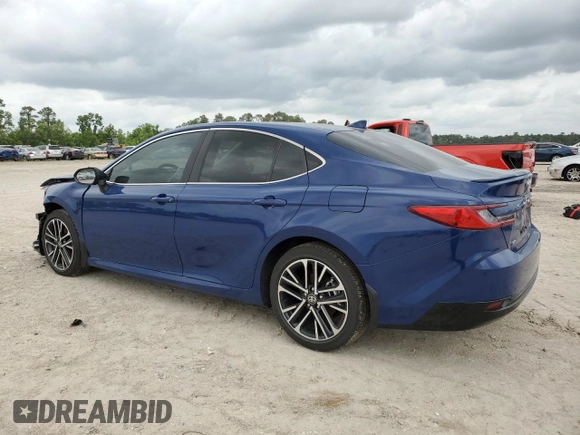 2025 Toyota Camry LE with VIN 4T1DAACK1SU056201, listed as a Copart auction lot 53644065 with 1,118 mi miles and Salvage Title. Bid and sale history available at carsss.com. Image 2.