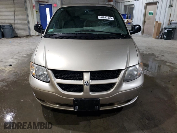 2003 Dodge Caravan Sport with VIN 2D4GP44R43R389281, listed as a Copart auction lot 47813435 with 185,095 mi miles and Clean Title. Bid and sale history available at carsss.com. Image 5.