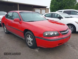 2004 Chevrolet Impala with VIN 2G1WF52E649405525, listed as a IAAI auction lot 41937516 with 178,629 mi miles. Bid and sale history available at carsss.com. Image 1.