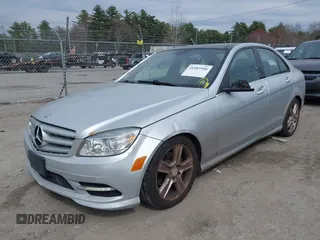 2011 Mercedes-Benz C 300 Sport with VIN WDDGF8BB1BR135955, listed as a IAAI auction lot 41983508 with 214,823 mi miles and . Bid and sale history available at DreamBid. Image 2.