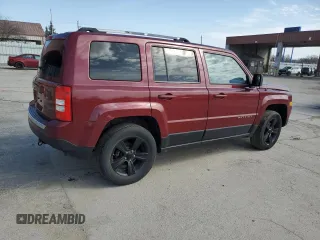 2012 Jeep Patriot Latitude with VIN 1C4NJRFB5CD696416, listed as a Copart auction lot 49628515 with 142,790 mi miles and Salvage Title. Bid and sale history available at carsss.com. Image 3.