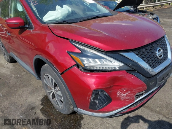2020 Nissan Murano SV z VIN 5N1AZ2BJ8LN106291, wystawiony jako IAAI lot #42065013 z przebiegiem 168 725 mil mil oraz . Historia ofert i sprzedaży dostępna na DreamBid. Obrazek 6.