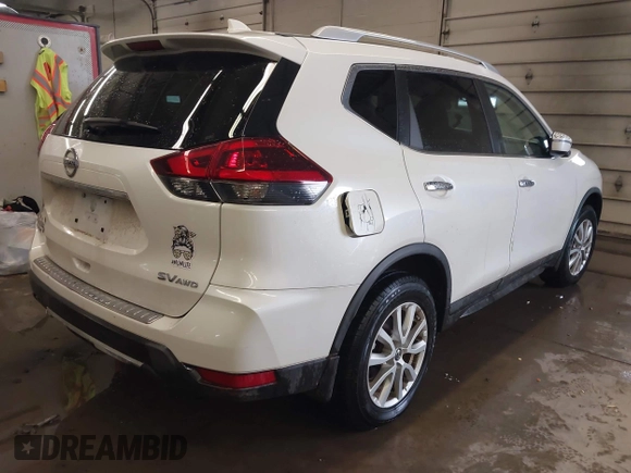 2018 Nissan Rogue SV with VIN KNMAT2MV3JP502166, listed as a IAAI auction lot 41555102 with 77,587 mi miles and . Bid and sale history available at DreamBid. Image 4.