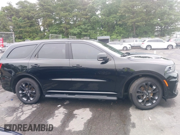 2022 Dodge Durango R/T Plus with VIN 1C4SDJCT8NC187003, listed as a IAAI auction lot 42409749 with 56,055 mi miles and . Bid and sale history available at DreamBid. Image 13.