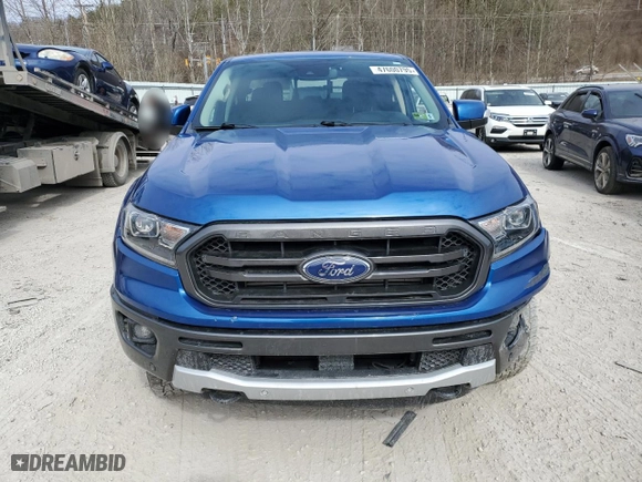 2019 Ford Ranger XL with VIN 1FTER4FH8KLA02886, listed as a Copart auction lot 47600795 with 49,455 mi miles and Salvage Title. Bid and sale history available at carsss.com. Image 5.