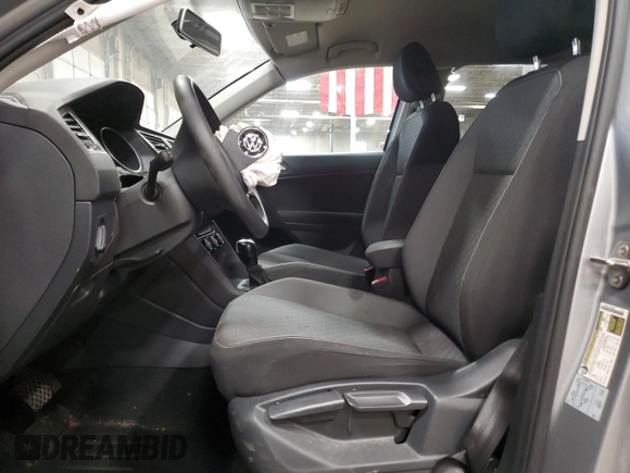 2021 Volkswagen Tiguan S with VIN 3VV0B7AX1MM019479, listed as a Copart auction lot 48524895 with 50,445 mi miles and Salvage Title. Bid and sale history available at DreamBid. Image 7.