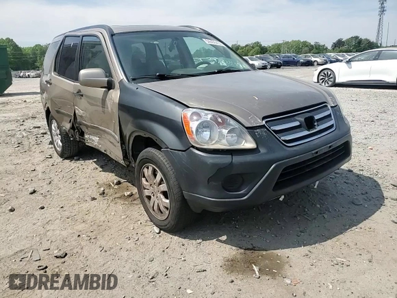 2005 Honda CR-V EX with VIN SHSRD78865U320729, listed as a Copart auction lot 54406435 with 206,351 mi miles and Salvage Title. Bid and sale history available at DreamBid. Image 14.