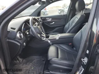2020 Mercedes-Benz GLC with VIN WDC0G8EBXLV203032, listed as a Copart auction lot 77801014 with 108,822 mi miles and Salvage Title. Bid and sale history available at carsss.com. Image 7.