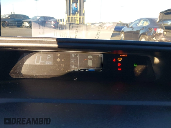 2018 Toyota Prius One with VIN JTDKDTB37J1605828, listed as a IAAI auction lot 41310761 with 85,079 mi miles and . Bid and sale history available at DreamBid. Image 7.