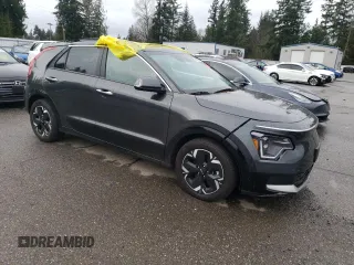 2023 Kia Niro Wave with VIN KNDCT3L12P5068288, listed as a Copart auction lot 86602814 with 5,346 mi miles and Salvage Title. Bid and sale history available at DreamBid. Image 4.