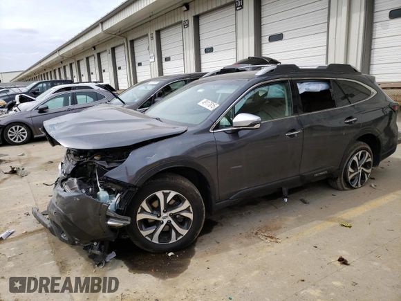 2021 Subaru Outback Touring XT with VIN 4S4BTGPD2M3193317, listed as a Copart auction lot 49117615 with 50,610 mi miles and Salvage title. Bid and sale history available at DreamBid. Image 1.
