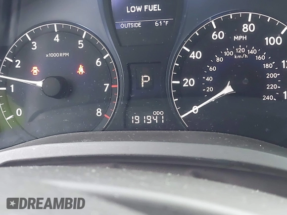 2010 Lexus RX 350 with VIN 2T2ZK1BA2AC011341, listed as a IAAI auction lot 40902191 with 191,941 mi miles. Bid and sale history available at carsss.com. Image 15.