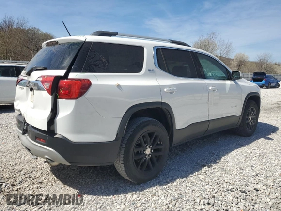 2019 GMC Acadia SLT with VIN 1GKKNMLS1KZ171549, listed as a Copart auction lot 49221025 with 82,565 mi miles and Salvage Title. Bid and sale history available at DreamBid. Image 3.