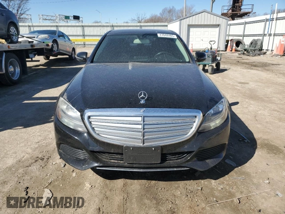 2016 Mercedes-Benz C 300 Luxury with VIN 55SWF4KB0GU100530, listed as a Copart auction lot 47848485 with 140,387 mi miles and Salvage Title. Bid and sale history available at carsss.com. Image 5.