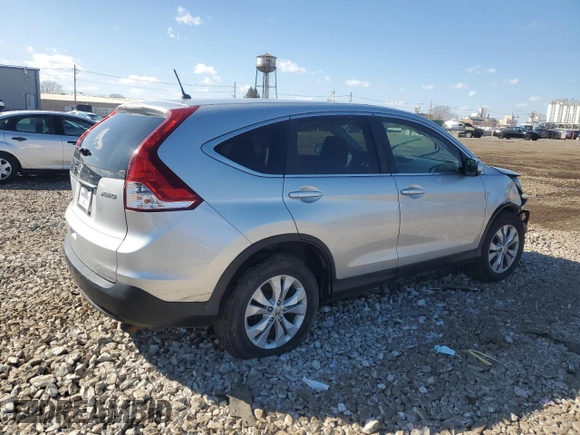 2014 Honda CR-V EX with VIN 5J6RM4H58EL052057, listed as a Copart auction lot 50411045 with 126,199 mi miles and Salvage Title. Bid and sale history available at carsss.com. Image 3.
