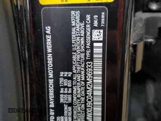 2021 MINI Hardtop 4 Door Cooper S с VIN WMWXU9C04M2M96933, выставлен на аукционе Copart как лот 80886524 с пробегом 60 746 миль миль и Списание • Salvage title. История ставок и продаж доступна на DreamBid. Изображение 12.