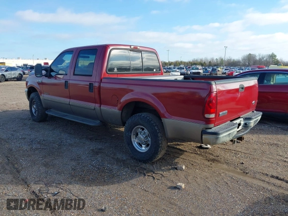 2002 Ford Super Duty F-250 XL with VIN 1FTNW21F02EC21350, listed as a IAAI auction lot 41446119 with 369,900 mi miles. Bid and sale history available at carsss.com. Image 3.