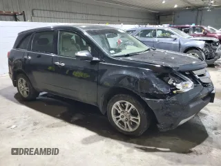2008 Acura MDX with VIN 2HNYD282X8H509412, listed as a Copart auction lot 88977965 with 176,741 mi miles and Salvage Title. Bid and sale history available at DreamBid. Image 4.