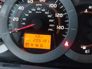 2012 Toyota RAV4 Sport with VIN JTMRK4DV7C5107455, listed as a IAAI auction lot 41791985 with 205,191 mi miles. Bid and sale history available at carsss.com. Image 15.