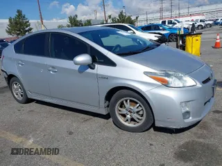 2011 Toyota Prius I with VIN JTDKN3DU3B0283148, listed as a IAAI auction lot 41745665 with 166,688 mi miles. Bid and sale history available at carsss.com. Image 1.