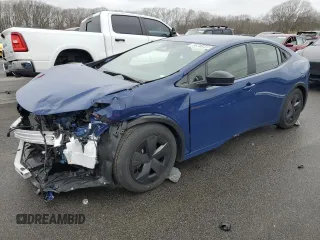 2024 Toyota Prius LE with VIN JTDACAAU5R3023496, listed as a Copart auction lot 52861845 with 16,721 mi miles and Non Repairable. Bid and sale history available at carsss.com. Image 1.