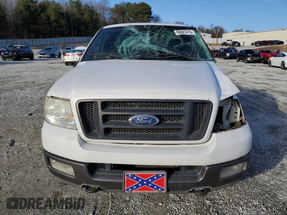 2004 Ford F-150 XL with VIN 1FTRF14554NC05968, listed as a Copart auction lot 88081415 with 153,970 mi miles and Salvage Title. Bid and sale history available at DreamBid. Image 5.