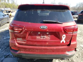 2020 Kia Sorento LX with VIN 5XYPG4A55LG615430, listed as a Copart auction lot 84684434 with 89,096 mi miles and Salvage Title. Bid and sale history available at DreamBid. Image 6.