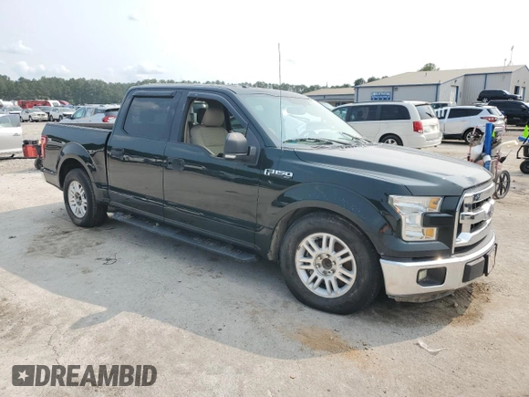 2015 Ford F-150 XL with VIN 1FTEW1CF4FFC46985, listed as a Copart auction lot 59220535 with Not provided miles and Salvage title. Bid and sale history available at DreamBid. Image 4.