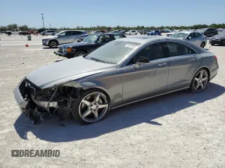 2012 Mercedes-Benz CLS-Class CLS 550 with VIN WDDLJ7DB8CA010651, listed as a Copart auction lot 49219585 with 84,191 mi miles and Salvage Title. Bid and sale history available at carsss.com. Image 1.