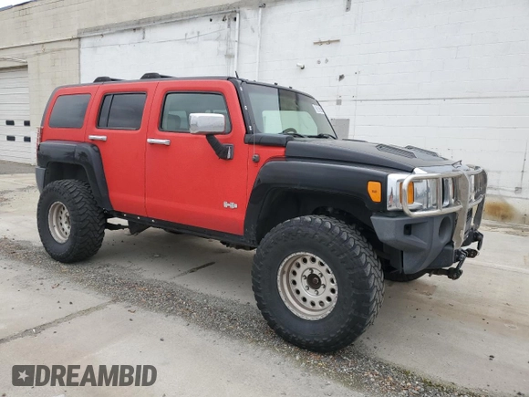 2006 Hummer H3 with VIN 5GTDN136868261212, listed as a Copart auction lot 82885214 with 166,758 mi miles and Clean Title. Bid and sale history available at DreamBid. Image 4.