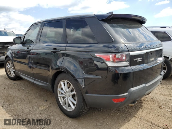 2017 Land Rover Range Rover Sport SE with VIN SALWG2FV3HA162725, listed as a Copart auction lot 56006925 with 134,296 mi miles and Clean title. Bid and sale history available at DreamBid. Image 2.