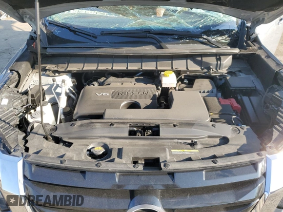 2023 Nissan Pathfinder Platinum with VIN 5N1DR3DG7PC200653, listed as a Copart auction lot 43285105 with 17,007 mi miles and Salvage title. Bid and sale history available at DreamBid. Image 14.