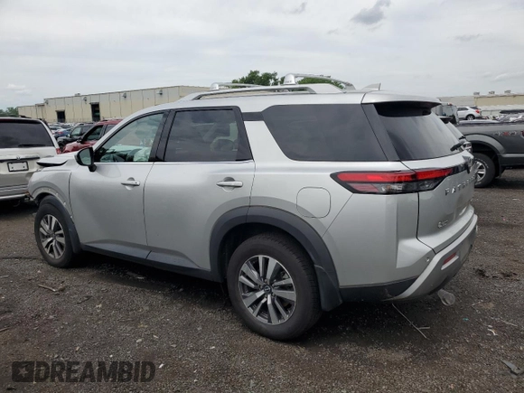 2023 Nissan Pathfinder SL with VIN 5N1DR3CC9PC242434, listed as a Copart auction lot 63191855 with 31,893 mi miles and Salvage title. Bid and sale history available at DreamBid. Image 2.