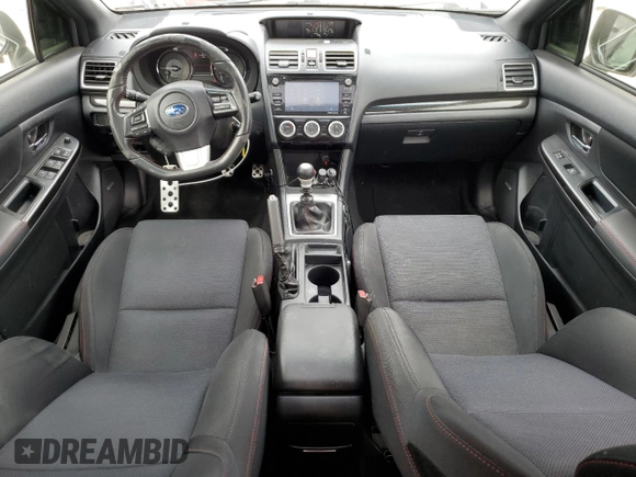 2017 Subaru WRX Premium with VIN JF1VA1F6XH9836724, listed as a Copart auction lot 58775385 with 135,483 mi miles and Salvage title. Bid and sale history available at DreamBid. Image 8.