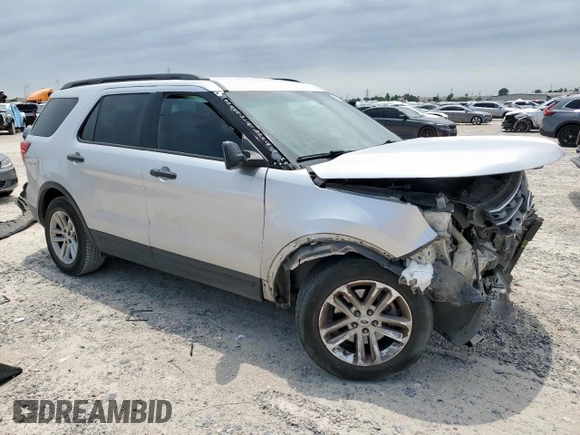 2016 Ford Explorer with VIN 1FM5K7B84GGA03685, listed as a Copart auction lot 57945525 with 153,951 mi miles and Salvage title. Bid and sale history available at DreamBid. Image 4.