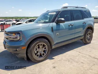 2023 Ford Bronco Sport Big Bend z VIN 3FMCR9B61PRD35251, wystawiony jako Copart lot #54097585 z przebiegiem 16 354 mil mil oraz Szkoda całkowita • Salvage title. Historia ofert i sprzedaży dostępna na DreamBid. Obrazek 1.