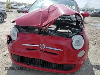 2013 FIAT 500 Pop with VIN 3C3CFFAR8DT574306, listed as a Copart auction lot 52794095 with 75,312 mi miles and Salvage Title. Bid and sale history available at carsss.com. Image 11.