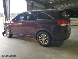 2018 Kia Sorento LX V6 with VIN 5XYPG4A50JG399564, listed as a Copart auction lot 86795594 with 111,088 mi miles and Salvage Title. Bid and sale history available at carsss.com. Image 2.