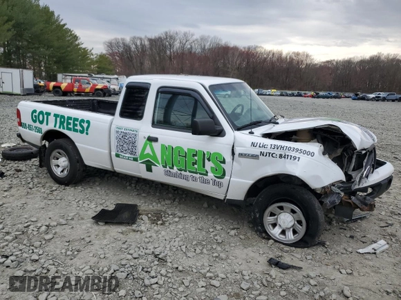 2010 Ford Ranger XL with VIN 1FTKR1ED8APA41341, listed as a Copart auction lot 50963175 with 246,310 mi miles and Salvage Title. Bid and sale history available at DreamBid. Image 4.