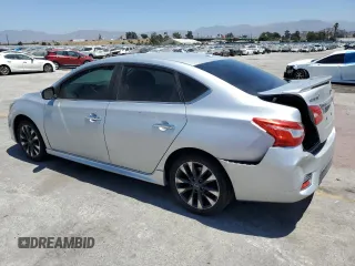 2017 Nissan Sentra S with VIN 3N1AB7AP2HY246474, listed as a Copart auction lot 60078155 with 126,524 mi miles and Salvage title. Bid and sale history available at DreamBid. Image 2.