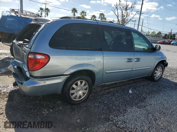2006 Chrysler Town & Country LWB Touring with VIN 2A4GP54LX6R759484, listed as a Copart auction lot 85043454 with 203,715 mi miles and Salvage Title. Bid and sale history available at carsss.com. Image 3.