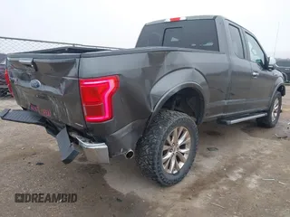 2015 Ford F-150 XLT with VIN 1FTFX1EF1FFB62489, listed as a IAAI auction lot 41503088 with 133,658 mi miles. Bid and sale history available at carsss.com. Image 4.