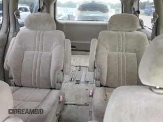 2001 Toyota Sienna LE with VIN 4T3ZF13C21U369506, listed as a Copart auction lot 74561634 with 0 mi miles and Salvage Title. Bid and sale history available at carsss.com. Image 10.