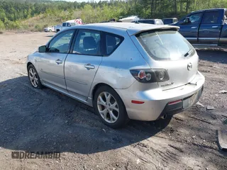 2008 Mazda 3 s Sport with VIN JM1BK343381143586, listed as a IAAI auction lot 42059625 with 148,313 mi miles. Bid and sale history available at carsss.com. Image 3.