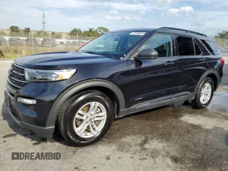 2024 Ford Explorer XLT with VIN 1FMSK7DH0RGA04223, listed as a Copart auction lot 54357745 with 24,914 mi miles and Clean Title. Bid and sale history available at DreamBid. Image 1.