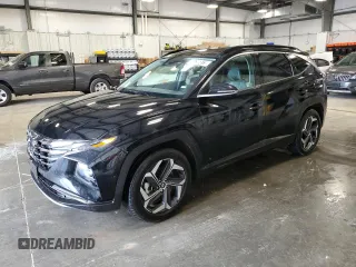 2024 Hyundai Tucson Limited with VIN 5NMJE3DE2RH347498, listed as a Copart auction lot 64796875 with 28,041 mi miles and Salvage title. Bid and sale history available at DreamBid. Image 1.