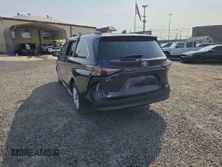 2024 Toyota Sienna XLE with VIN 5TDJSKFC3RS129744, listed as a Copart auction lot 48177895 with 9,224 mi miles and Salvage Title. Bid and sale history available at DreamBid. Image 2.